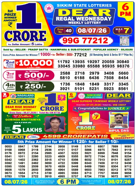 image result 08-07-2026 - 6PM